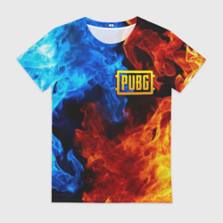 Женская футболка 3D PUBG