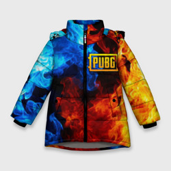 Зимняя куртка для девочек 3D PUBG