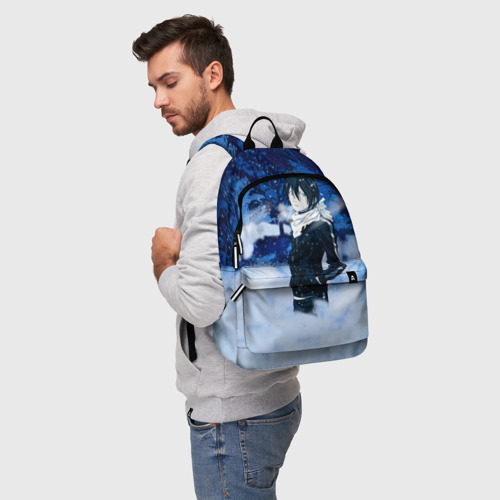 Рюкзак 3D Снежный Ято. бездомный Бог - фото 3