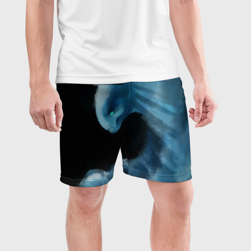 Мужские шорты спортивные Морфлинг, цвет 3D печать - фото 3
