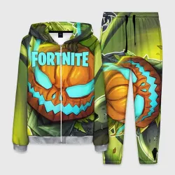 Мужской костюм 3D Fortnite flaming Pumpkin Jack