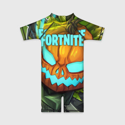 Детский купальный костюм 3D Fortnite flaming Pumpkin Jack