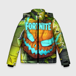 Зимняя куртка для мальчиков 3D Fortnite flaming Pumpkin Jack