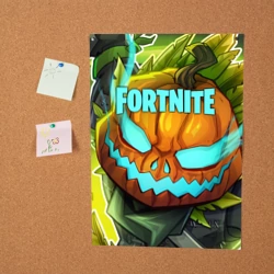 Постер Fortnite flaming Pumpkin Jack - фото 2