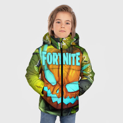 Зимняя куртка для мальчиков 3D Fortnite flaming Pumpkin Jack - фото 2