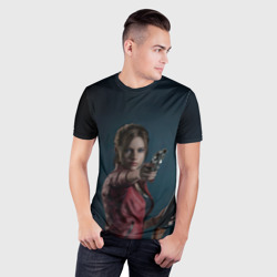 Мужская футболка 3D Slim Claire Redfield - фото 2