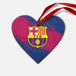 Деревянная игрушка Сердце Барселона