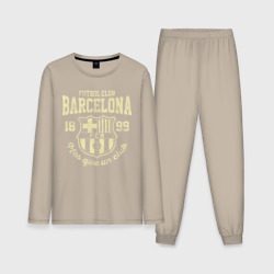 Мужская пижама с лонгсливом хлопок Барселона