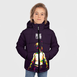 Зимняя куртка для мальчиков 3D PUBG. Lowpoly - фото 2