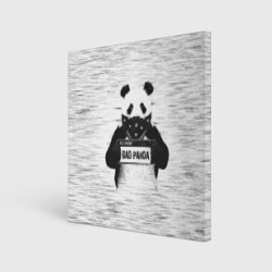 Холст квадратный Bad Panda
