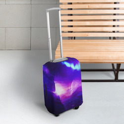 Чехол для чемодана 3D Космическое сияние - фото 2