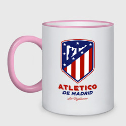 Кружка двухцветная Атлетико Мадрид