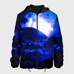 Мужская куртка 3D Космический закат