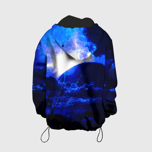 Детская куртка 3D Космический закат, цвет черный - фото 2