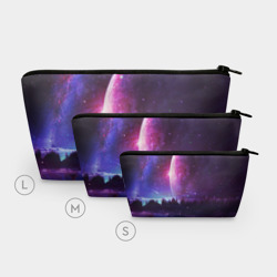 Косметичка 3D Северный закат и космос - фото 2