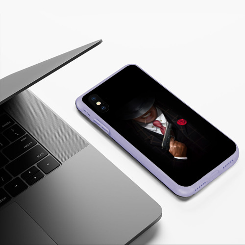 Чехол для iPhone XS Max матовый с принтом Mafia, фото #5