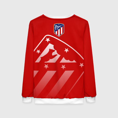 Женский свитшот 3D Атлетико Мадрид, цвет 3D печать - фото 2