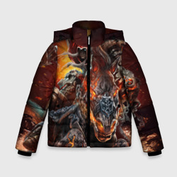 Зимняя куртка для мальчиков 3D Демон-Всадник Darksiders