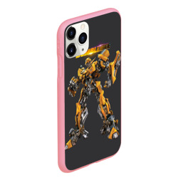 Чехол для iPhone 11 Pro Max матовый Bumblebee - фото 2