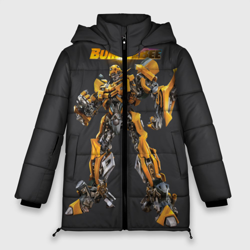 Женская зимняя куртка Oversize Bumblebee, цвет черный