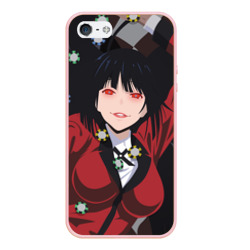 Чехол для iPhone 5/5S матовый Kakegurui падает