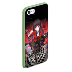 Чехол для iPhone 5/5S матовый Kakegurui шахматная доска - фото 2