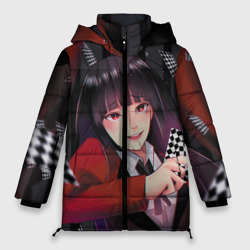 Женская зимняя куртка Oversize kakegurui yumeko art