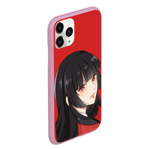 Чехол для iPhone 11 Pro Max матовый Kakegurui Red, цвет розовый - фото 3