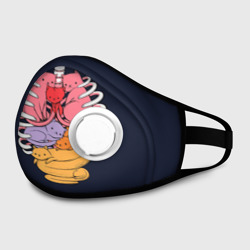 Маска из неопрена Внутри Меня Котики в грудной клетки