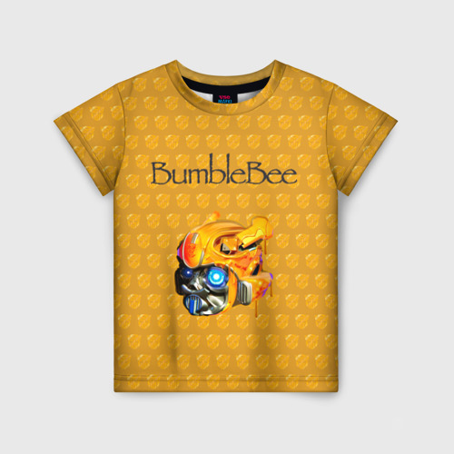Детская футболка 3D BumbleBee, цвет 3D печать