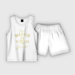 Детская пижама с шортами хлопок Реал Мадрид