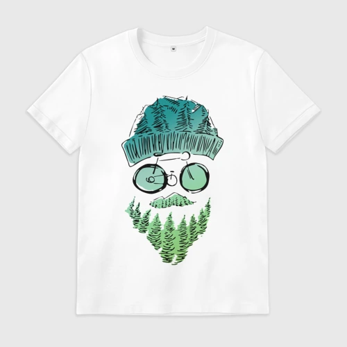 Мужская футболка хлопок Mountain man
