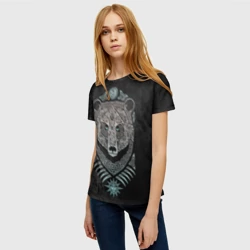 Женская футболка 3D Русь Великая - фото 2