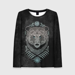 Женский лонгслив 3D Русь Великая