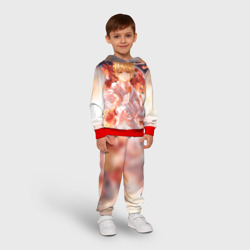 Детский костюм с толстовкой 3D Бездомный Бог. Юкинэ в цветах - фото 2