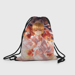 Рюкзак-мешок 3D Бездомный Бог. Юкинэ в цветах