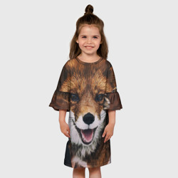 Детское платье 3D Лисичка - фото 2