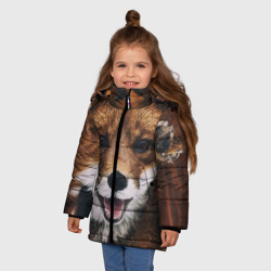 Зимняя куртка для девочек 3D Лисичка - фото 2