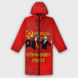 Мужской дождевик 3D Communist party