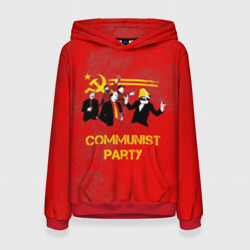 Женская толстовка 3D Communist party