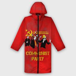 Женский дождевик 3D Communist party