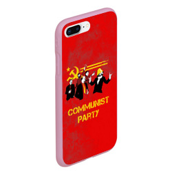 Чехол для iPhone 7Plus/8 Plus матовый Communist party - фото 2