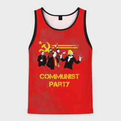 Мужская майка 3D Communist party