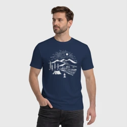 Мужская футболка хлопок Поход - фото 2