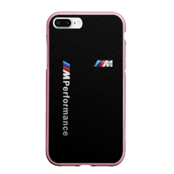 Чехол для iPhone 7Plus/8 Plus матовый BmW m performance