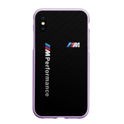 Чехол для iPhone XS Max матовый BmW m performance