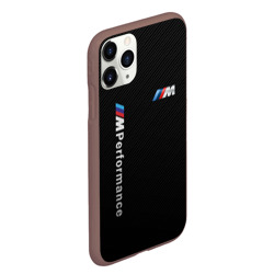 Чехол для iPhone 11 Pro Max матовый BmW m performance - фото 2