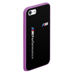 Чехол для iPhone 5/5S матовый BmW m performance - фото 2