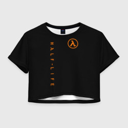 Женская футболка Crop-top 3D Half-life