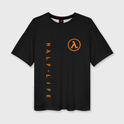 Женская футболка oversize 3D Half-life